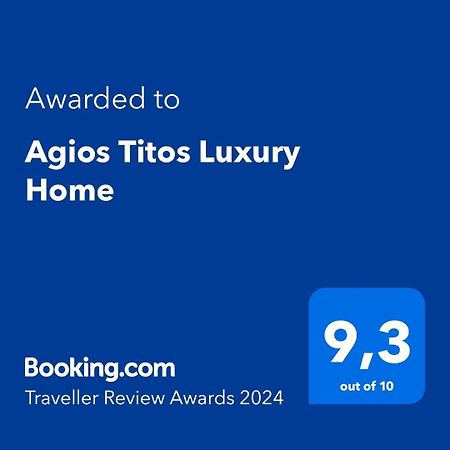 Agios Titos Luxury Home Heraklion  Exterior photo